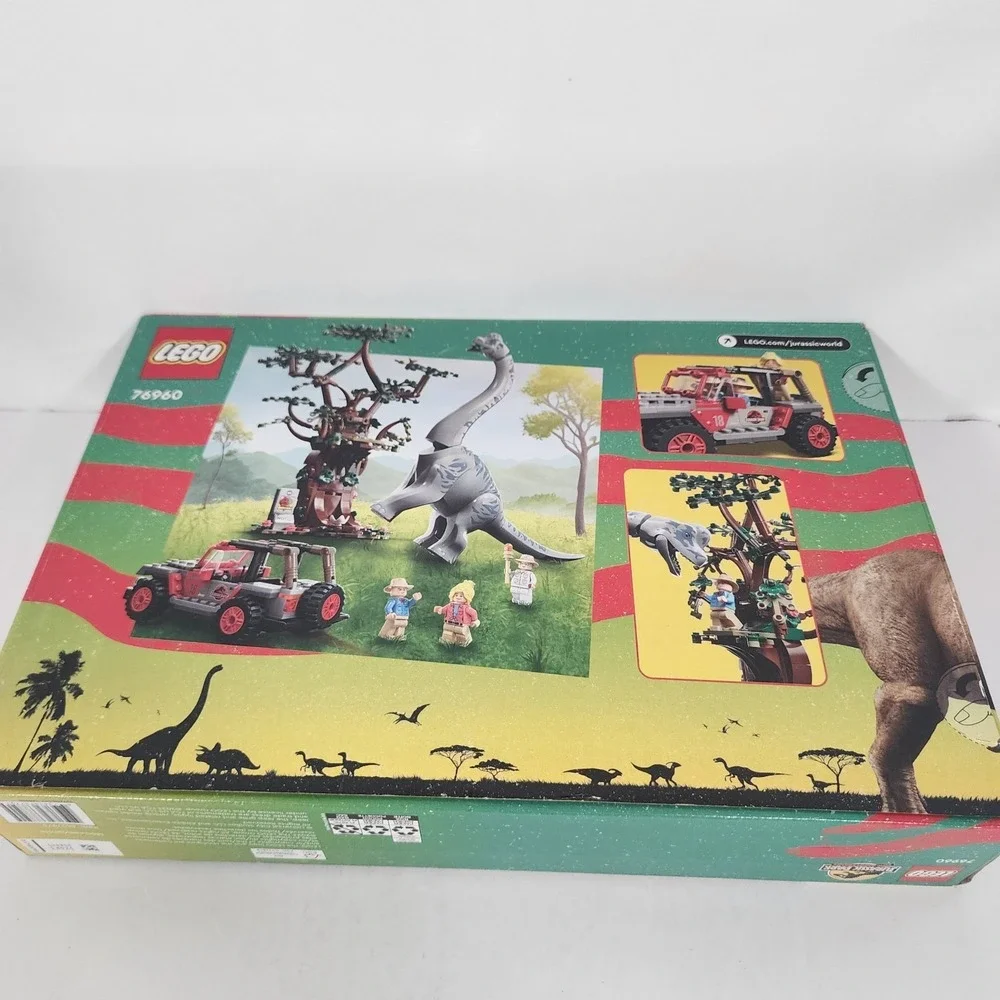 LEGO Jurassic Park 76960 Brachiosaurus Discovery 30th Anniversary NEW Sealed 512